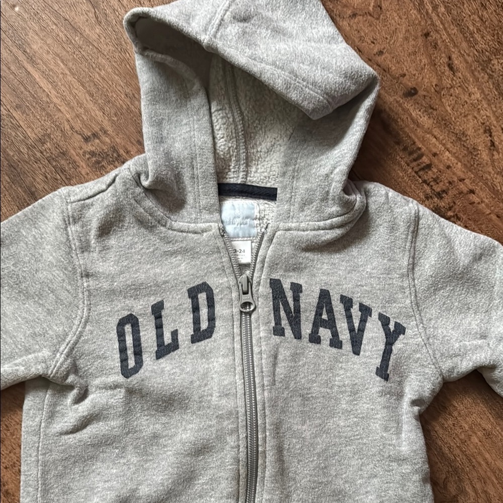 Old Navy Gray Kids Hoodie